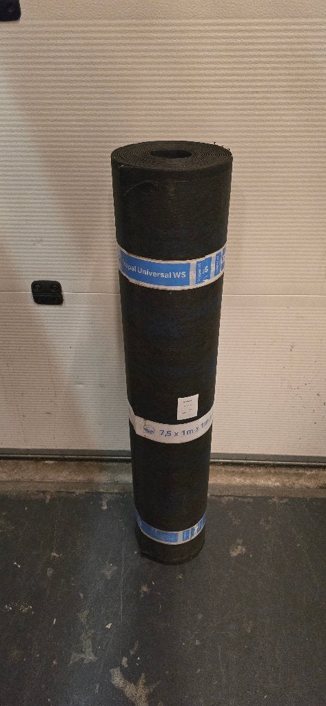 Icopal Universal POCB dakbedekking (7.5x1mtr) 3,2mm (82m2), Ophalen, Overige materialen, Zwart, Nieuw