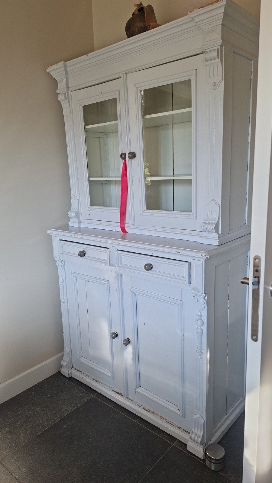 oude servieskast op te halen, Huis en Inrichting, Ophalen, Gebruikt, 100 tot 150 cm, 200 cm of meer