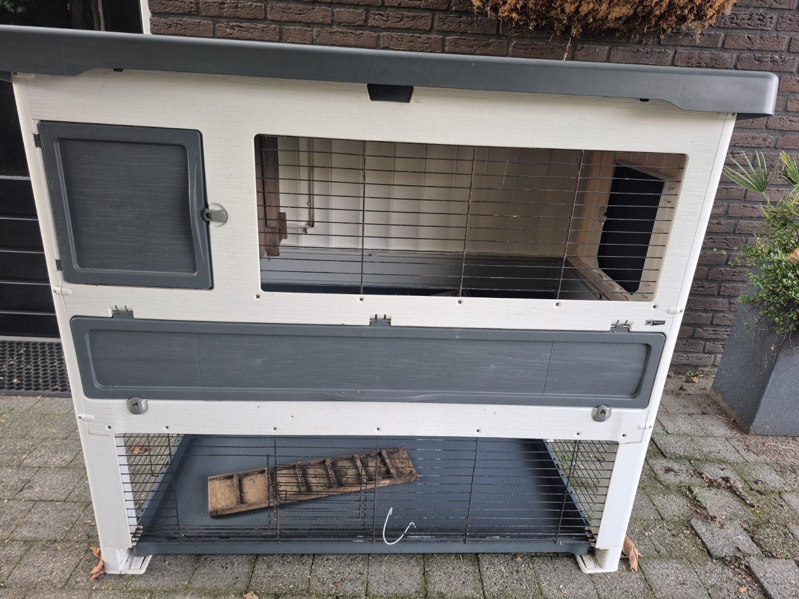 konijnenhok voor buiten, Ophalen, 90 cm of meer, Konijn, Hok
