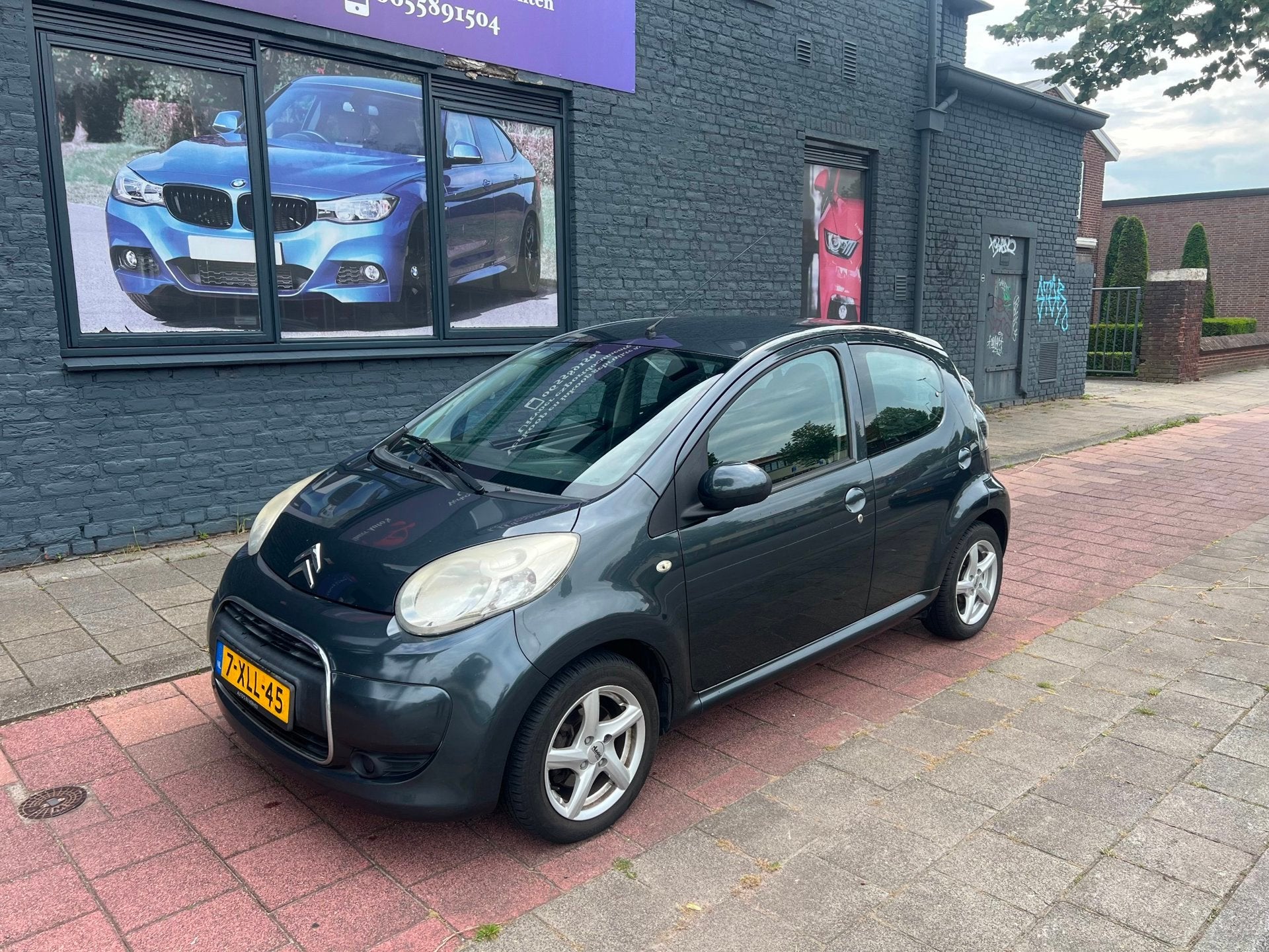 Citroen C1 1.0-12V Ambiance 5 deurs airco, Auto's, Citroën, Voorwielaandrijving, Euro 5, Gebruikt, 4 stoelen