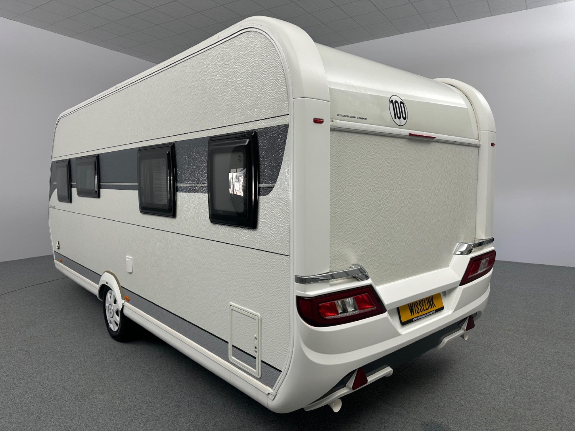Hobby Excellent 495 WFB Mover Voortent Fietsendrager, Hordeur, Hobby, Bedrijf, 4 tot 5 meter