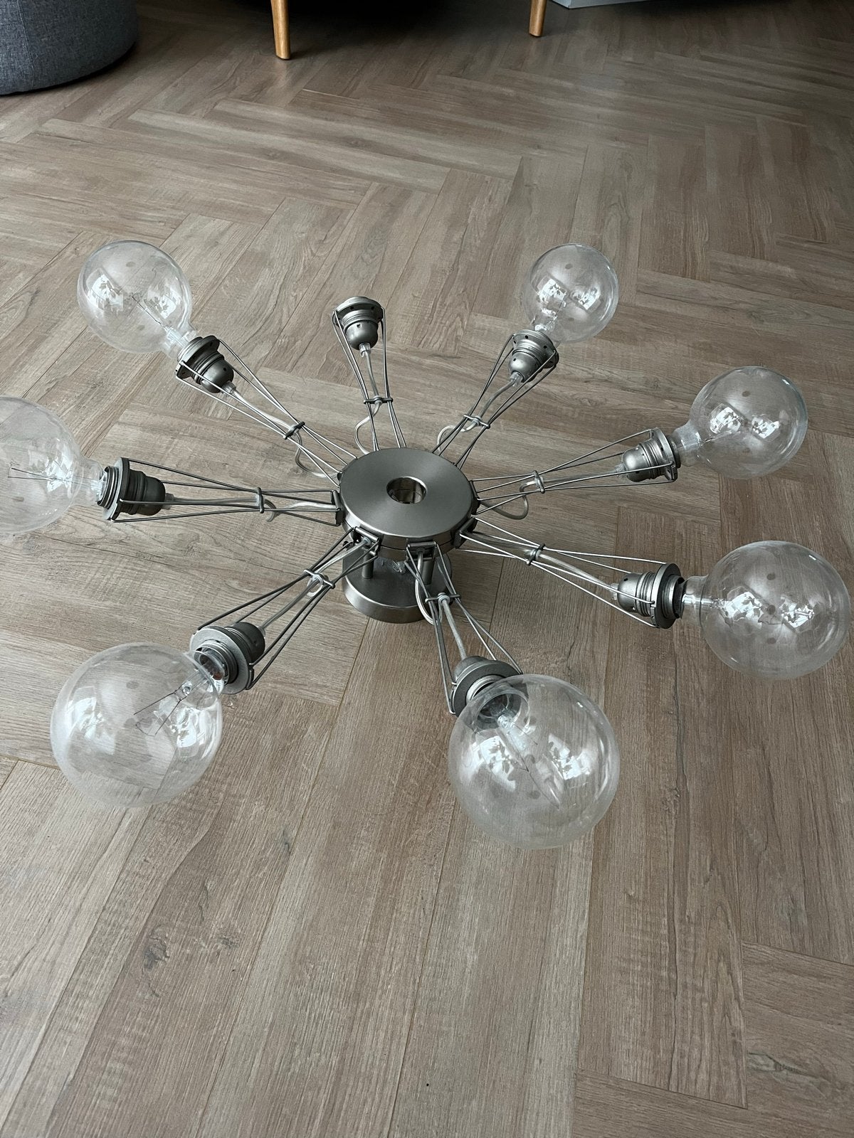 Lumina Yaacov Kaufman Plafondlamp - Verstelbare Armen, Ophalen, Gebruikt, Metaal, E27 (groot)