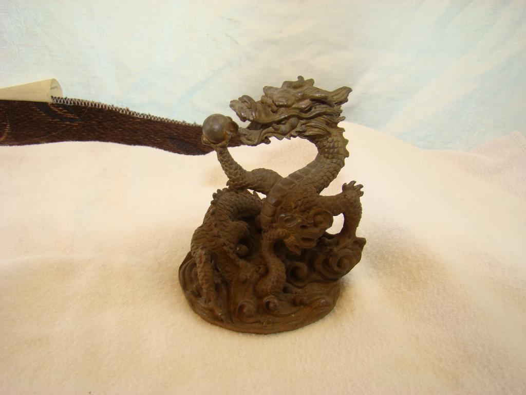 Siedoryu Draak, Ophalen of Verzenden, Brons, Beeld