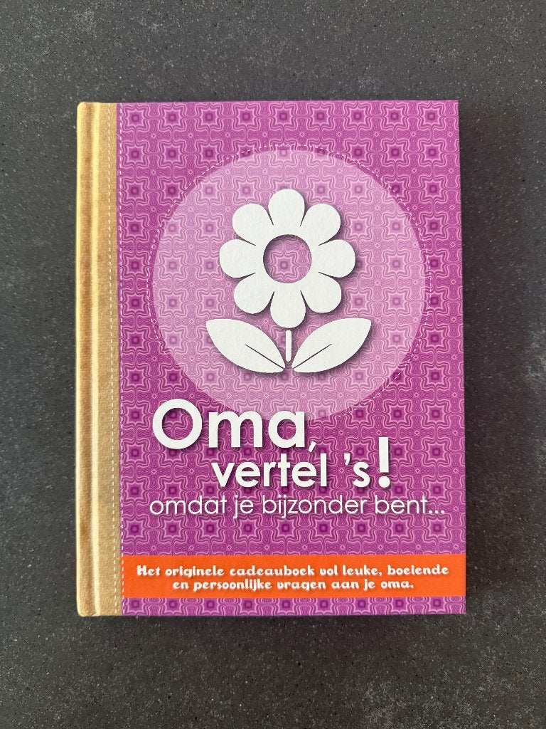 Invulboek Oma vertel eens, Ophalen of Verzenden, Nieuw, Elma van Vliet