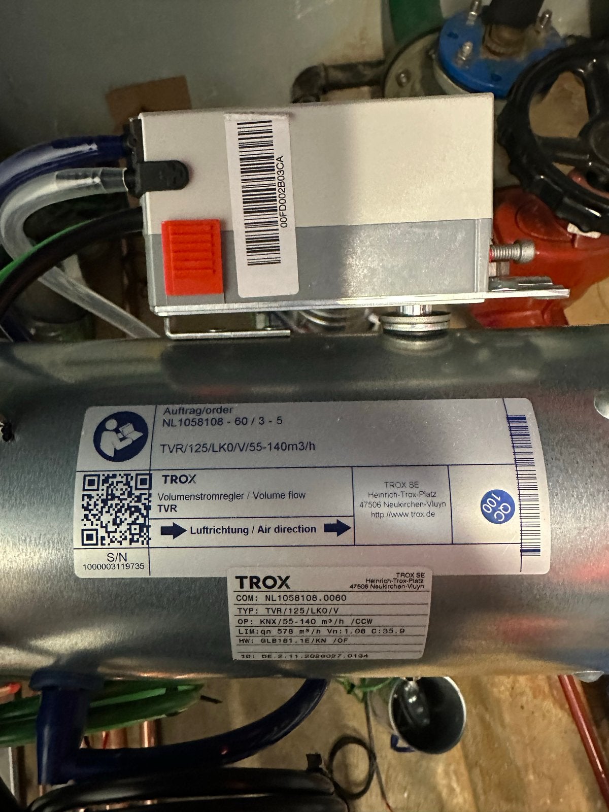 VAV regelkleppen met Siemens KNX motoren - Diverse diameters, Zakelijke goederen, Ophalen of Verzenden