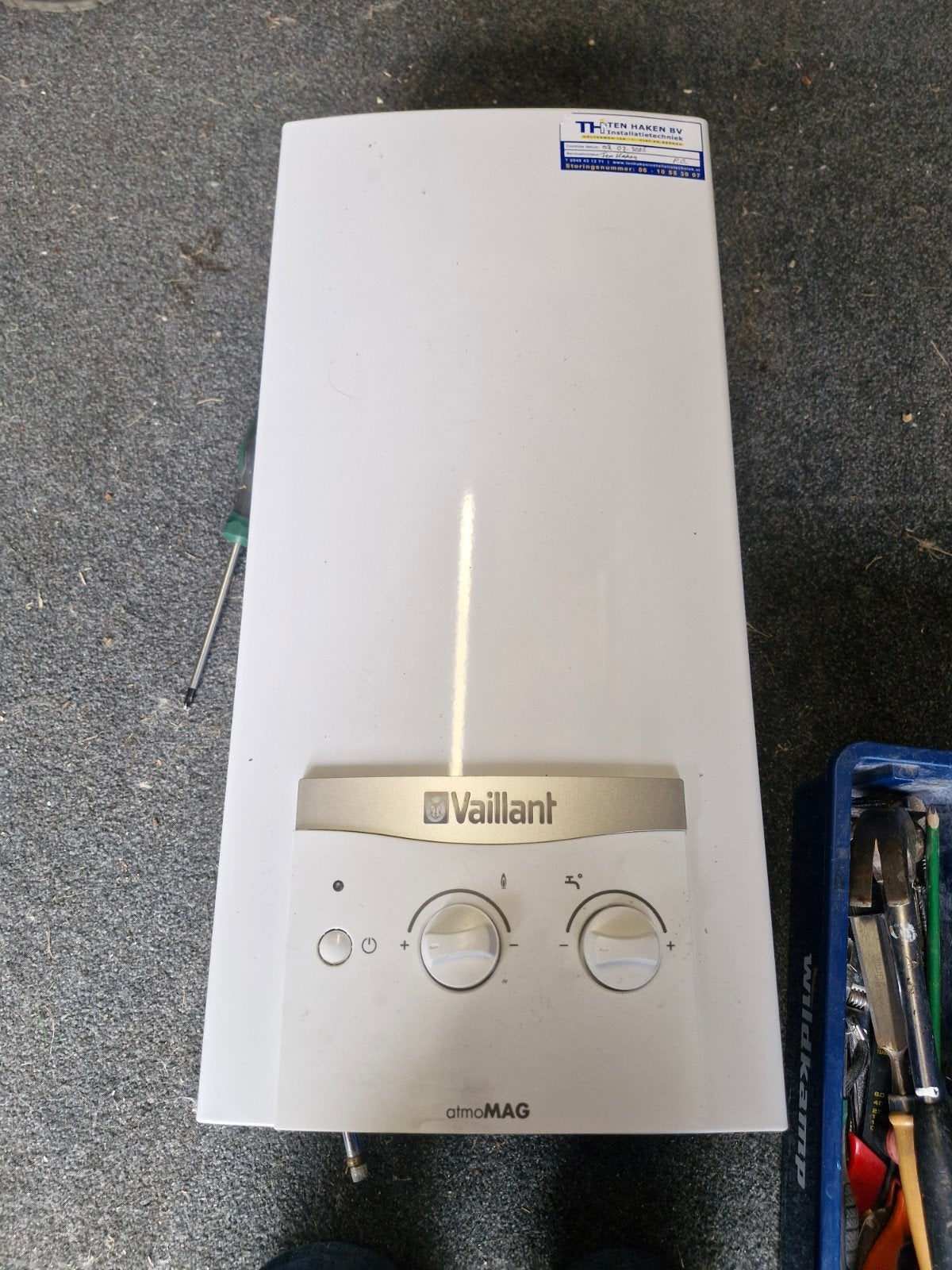 Vaillant AtmoMAG Propaan Geiser - Warm Water Comfort, Minder dan 20 liter, Ophalen, Geiser, Minder dan 3 jaar oud