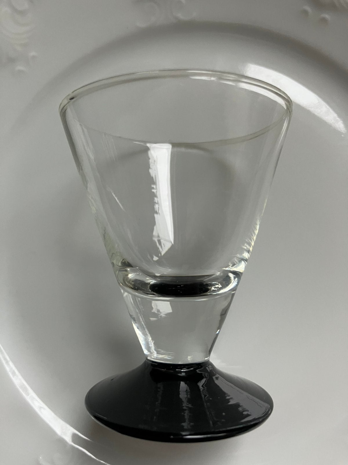 Art deco likeurglas borrelglas vaasje kristal, Ophalen of Verzenden