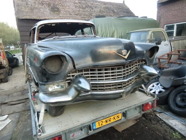 1955 cadillac onderdelen, Ophalen