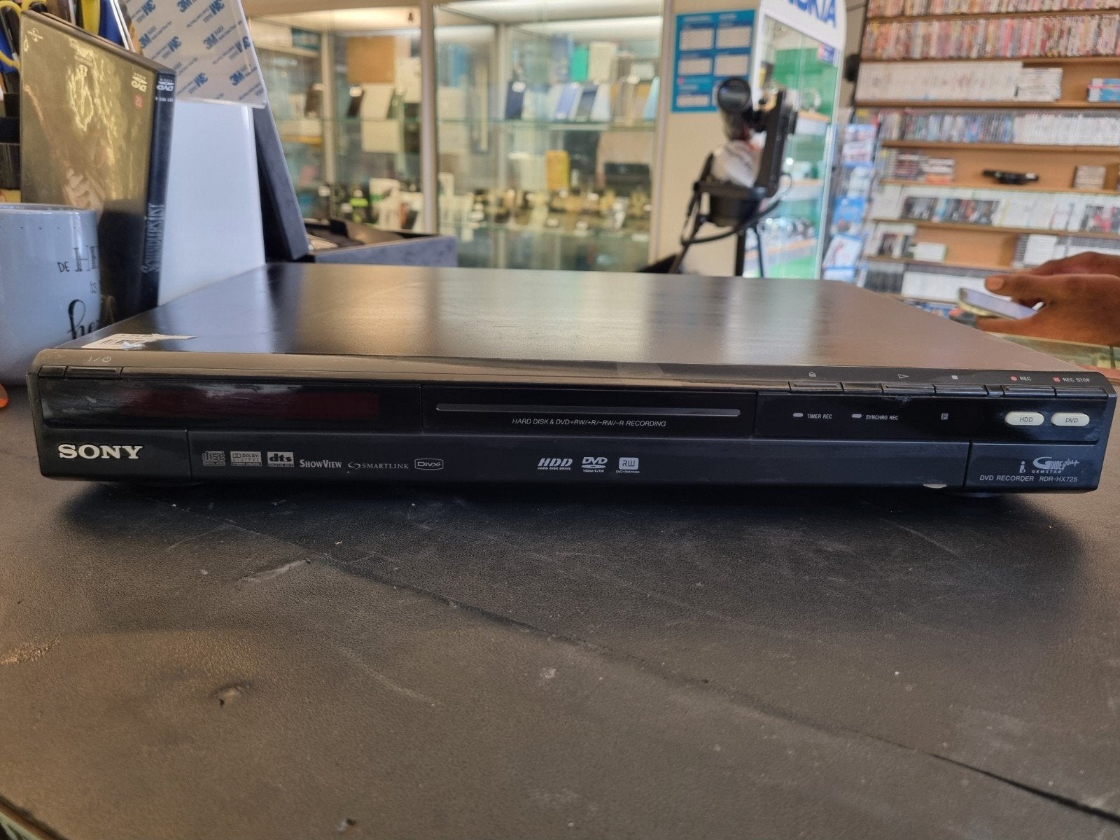 Sony RDR-HX725 DVD Recorder met Harddisk, Audio, Tv en Foto, Ophalen, Gebruikt, Sony Europe B.V., Daalwijkdreef 6, 1101 EA Amsterdam, Nederland