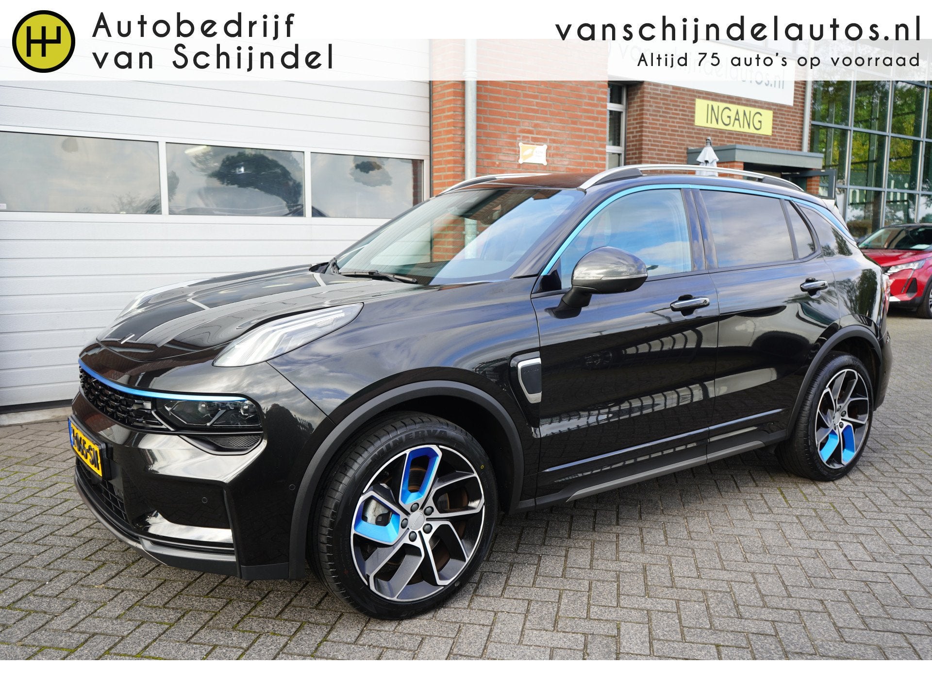 Lynk & Co 01 1.5 261PK! ORIGINEEL NEDERLANDS ZWARTE HEMEL RO, Dealer onderhouden, Stof, Origineel Nederlands, Bedrijf