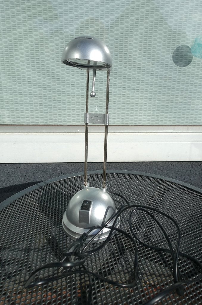 bureaulamp 1 / handwerk of leeslamp voor € 5,00 weg=weg !, Huis en Inrichting, Bureaulamp, 47 cm, Overige fittingen, Ophalen of Verzenden