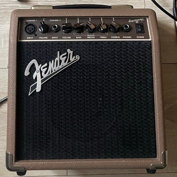 Fender Acoustasonic 15 Gitaarversterker, Muziek en Instrumenten, Ophalen, Zo goed als nieuw, Gitaar, Minder dan 50 watt