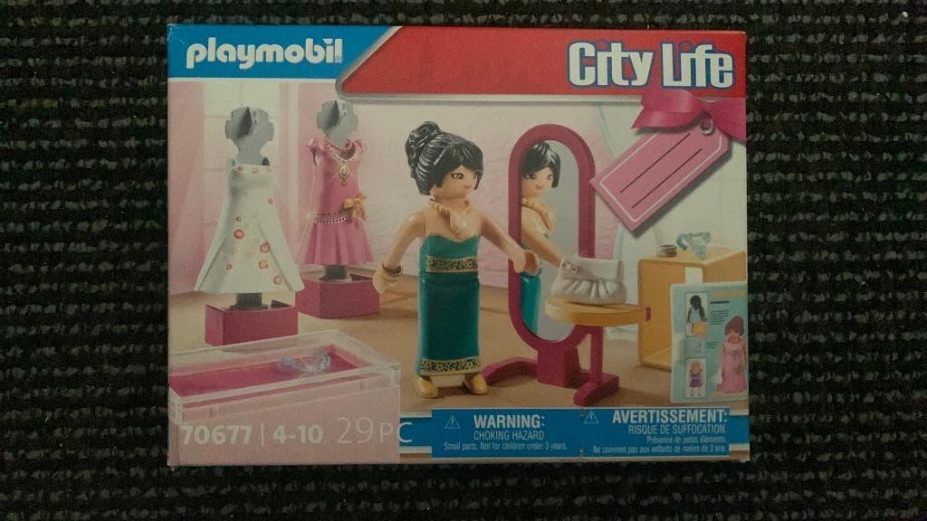 Playmobil 70677 Feestelijke modeboetiek, Ophalen of Verzenden, Nieuw