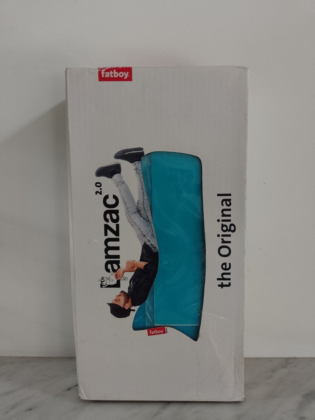 Fatboy lamzac 2.0 turquoise, Ophalen, Zo goed als nieuw, Blauw
