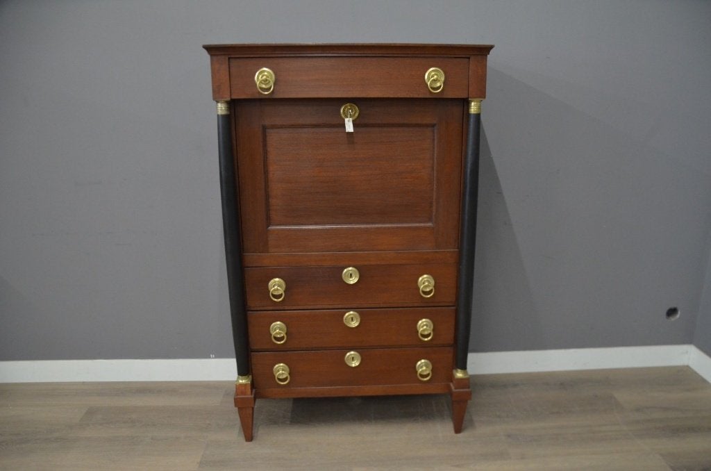 Antieke Secretaire / Klepbureau, Ophalen of Verzenden
