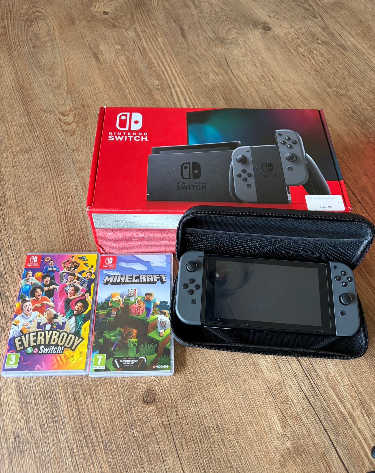 Nintendo switch V2, Ophalen, Zo goed als nieuw, Met 2 controllers, Switch 2019 Upgrade