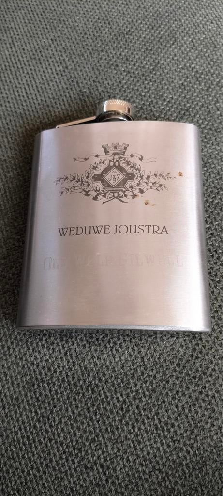 Heupflacon Weduwe Joustra, Verzamelen, Ophalen of Verzenden