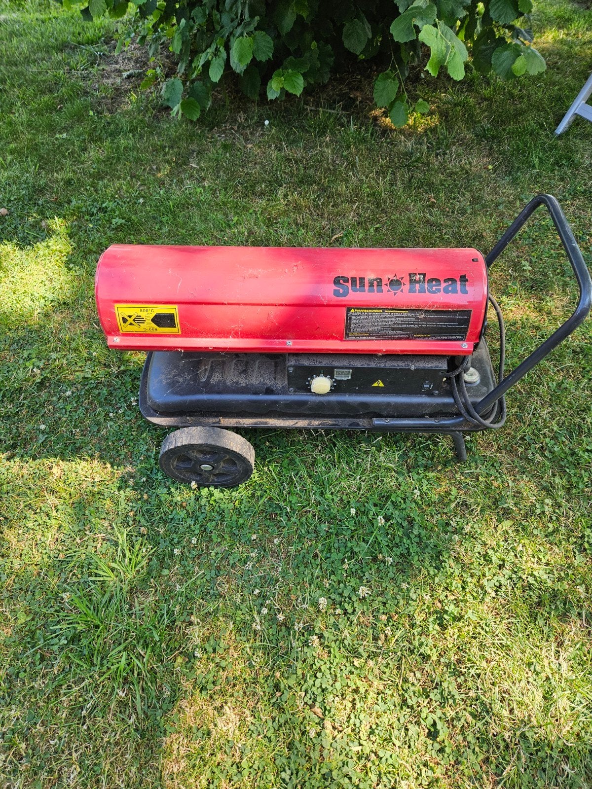 Sun Heat heteluchtkanon, 30 tot 80 cm, Gebruikt, Kachel, Ophalen of Verzenden
