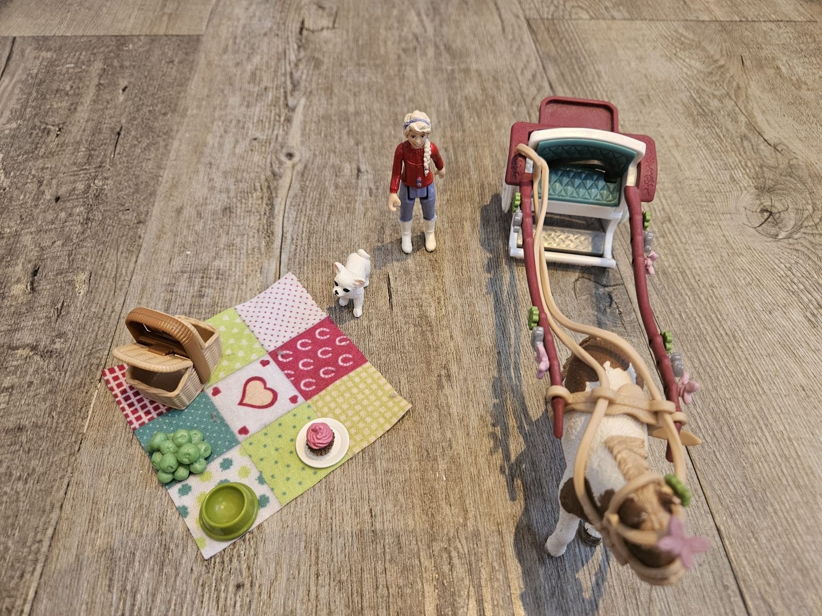 Schleich koets!, Ophalen of Verzenden, Zo goed als nieuw