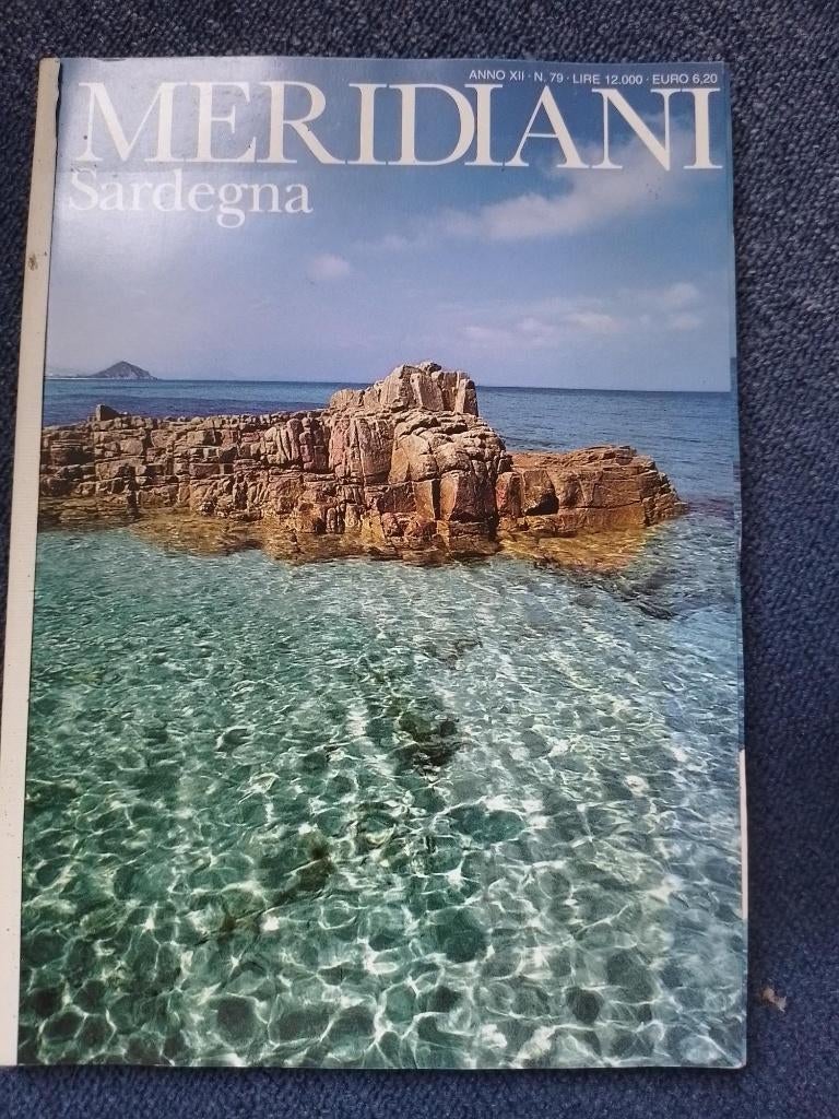 tijdschrift: Meridiani Sardegna, Verzenden, Europa, Brochure, Gelezen