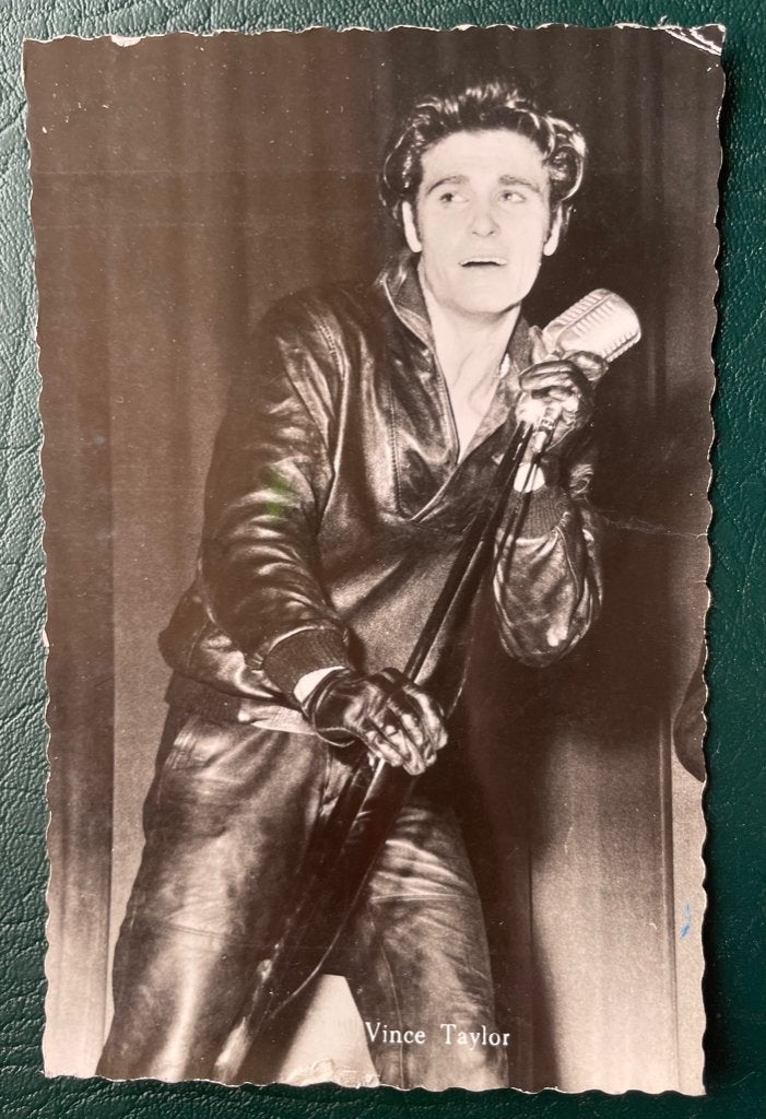 ansichtkaart / kaart van Vince Taylor 3., Verzenden, 1940 tot 1960, Sterren en Beroemdheden