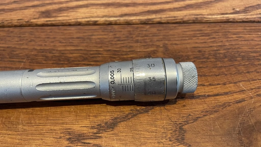 Tesa imicro 25-30mm 3 punts binnenschroefmaat micrometer, Doe-het-zelf en Verbouw, Draaibanken, -, Ophalen of Verzenden, Zo goed als nieuw
