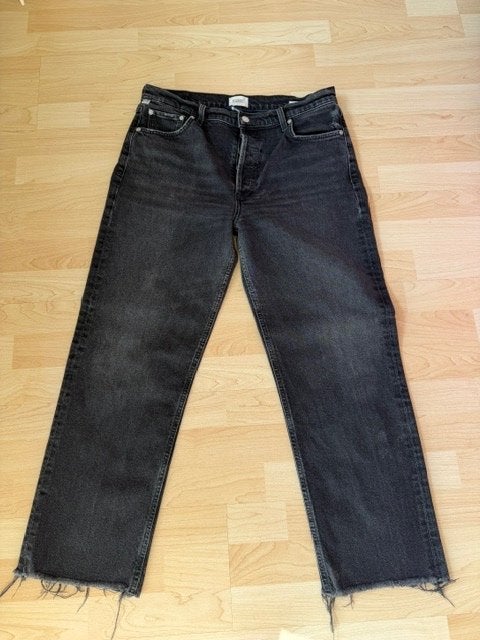 Citizens of Humanity - Donkergrijze jeans Florence maat 30, Kleding | Dames, Ophalen of Verzenden, Zo goed als nieuw, W30 - W32 (confectie 38/40)
