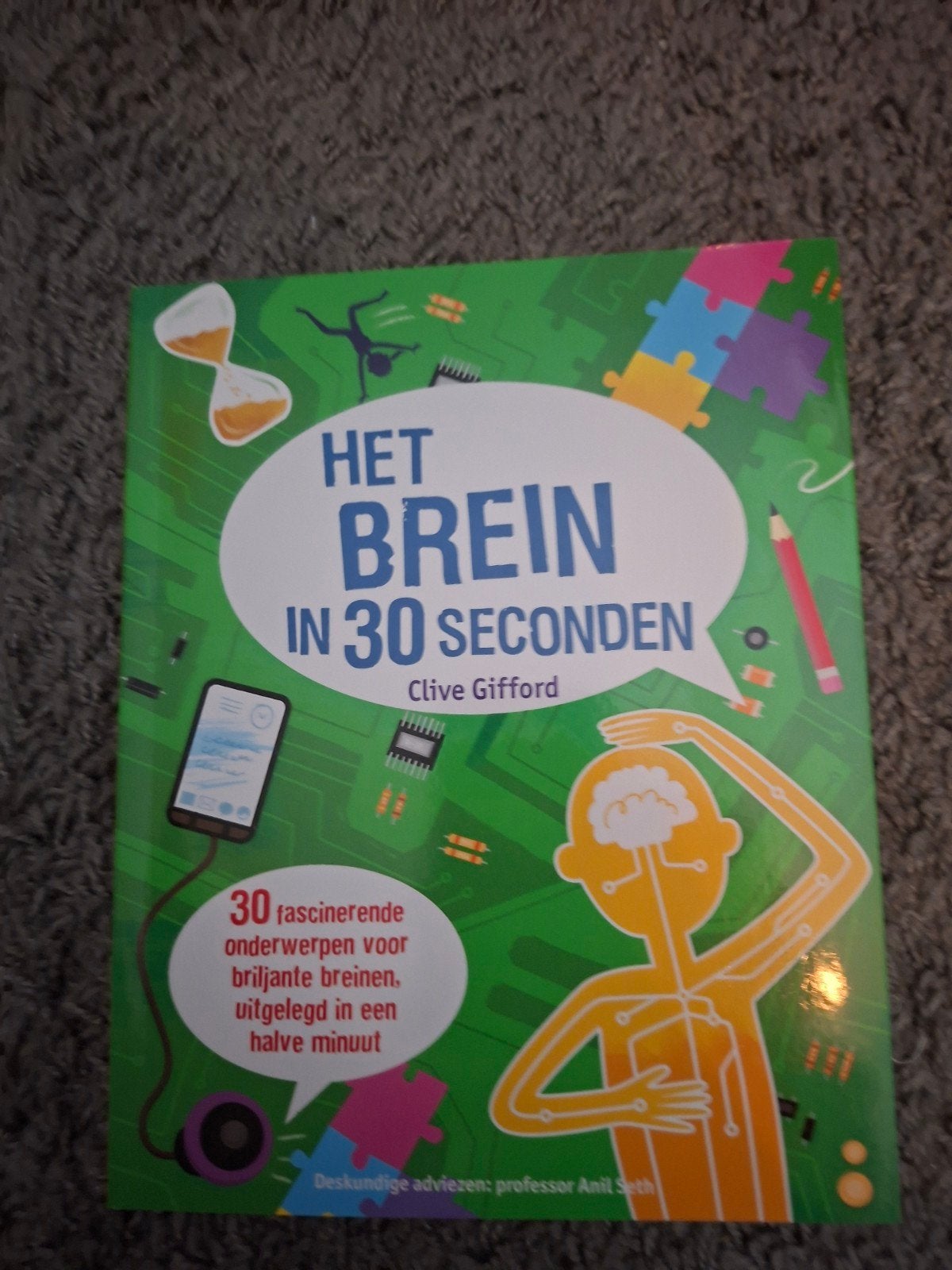 Het Brein in 30 Seconden - Clive Gifford, Ophalen of Verzenden, Zo goed als nieuw, Clive Gifford, Non-fictie