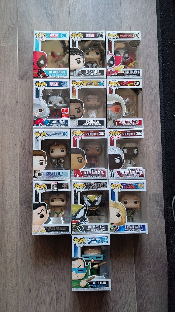 Marvel Funko Pop! figures, Verzamelen, Ophalen of Verzenden, Zo goed als nieuw