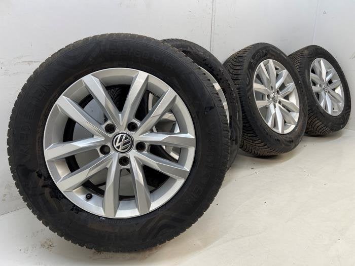 Velgen set + banden van een Volkswagen Passat, Gebruikt, -, -, Ophalen of Verzenden