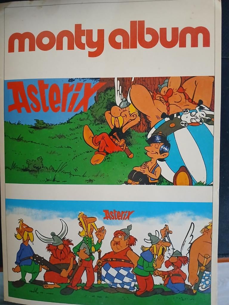 Monty Album Asterix - Compleet met alle plaatjes, Ophalen of Verzenden, Zo goed als nieuw