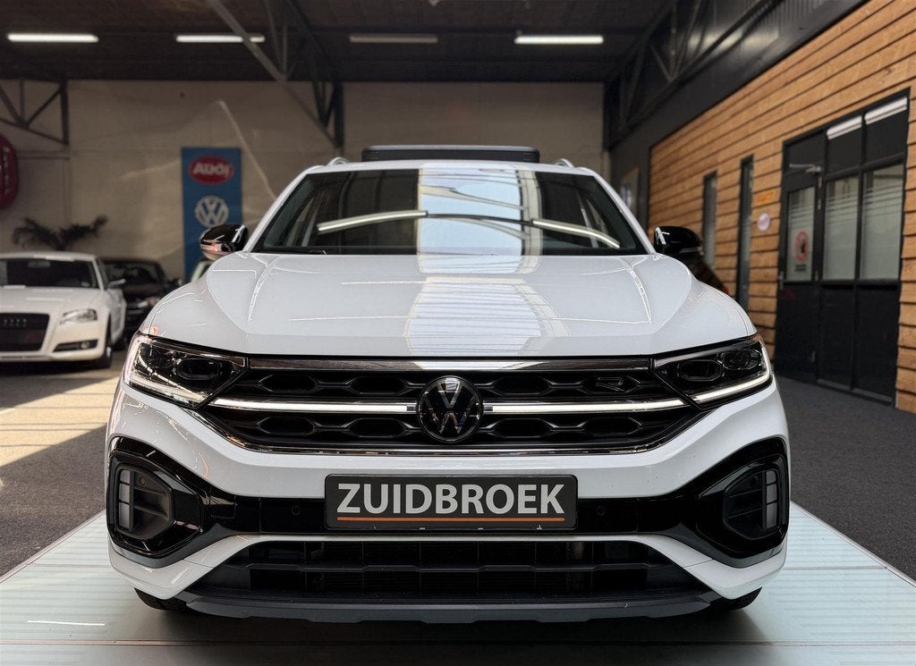 Volkswagen T-Roc 1.5 TSI R-Line | DSG | Vol optie | Pano | V, Auto's, Automaat, 150 pk, Wit, Bedrijf