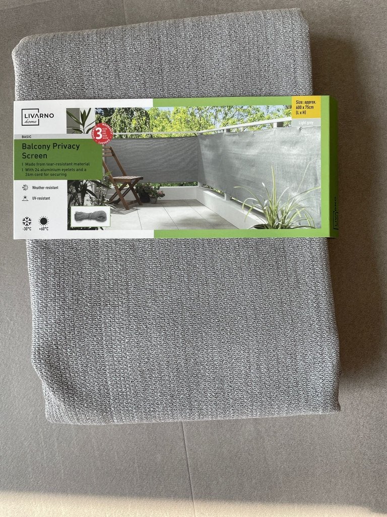 Balkon privacy scherm, Tuin en Terras, Tuinschermen, Ophalen, Overige materialen, Minder dan 100 cm, Nieuw