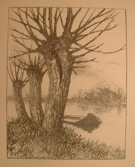 litho van C. M. Garms, Antiek en Kunst, Kunst | Litho's en Zeefdrukken, Ophalen of Verzenden