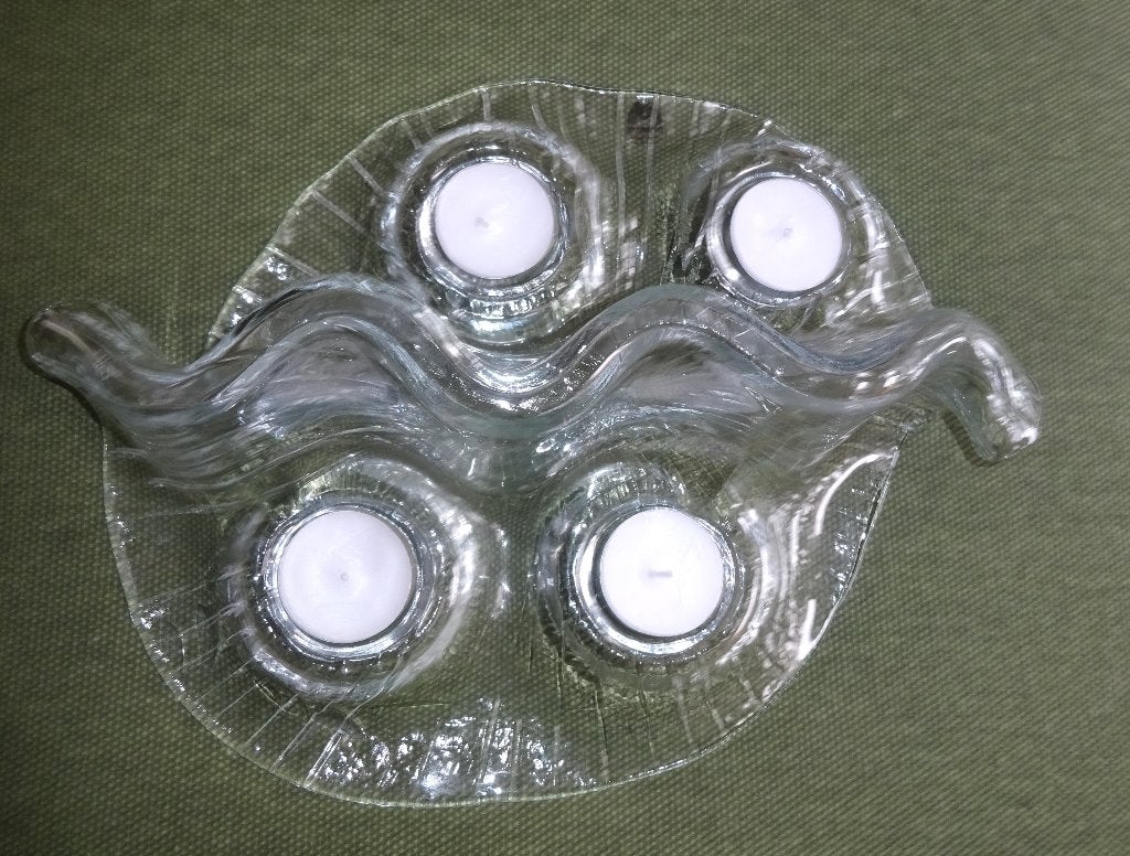 Muurla Finse waxine licht houder, Ophalen of Verzenden