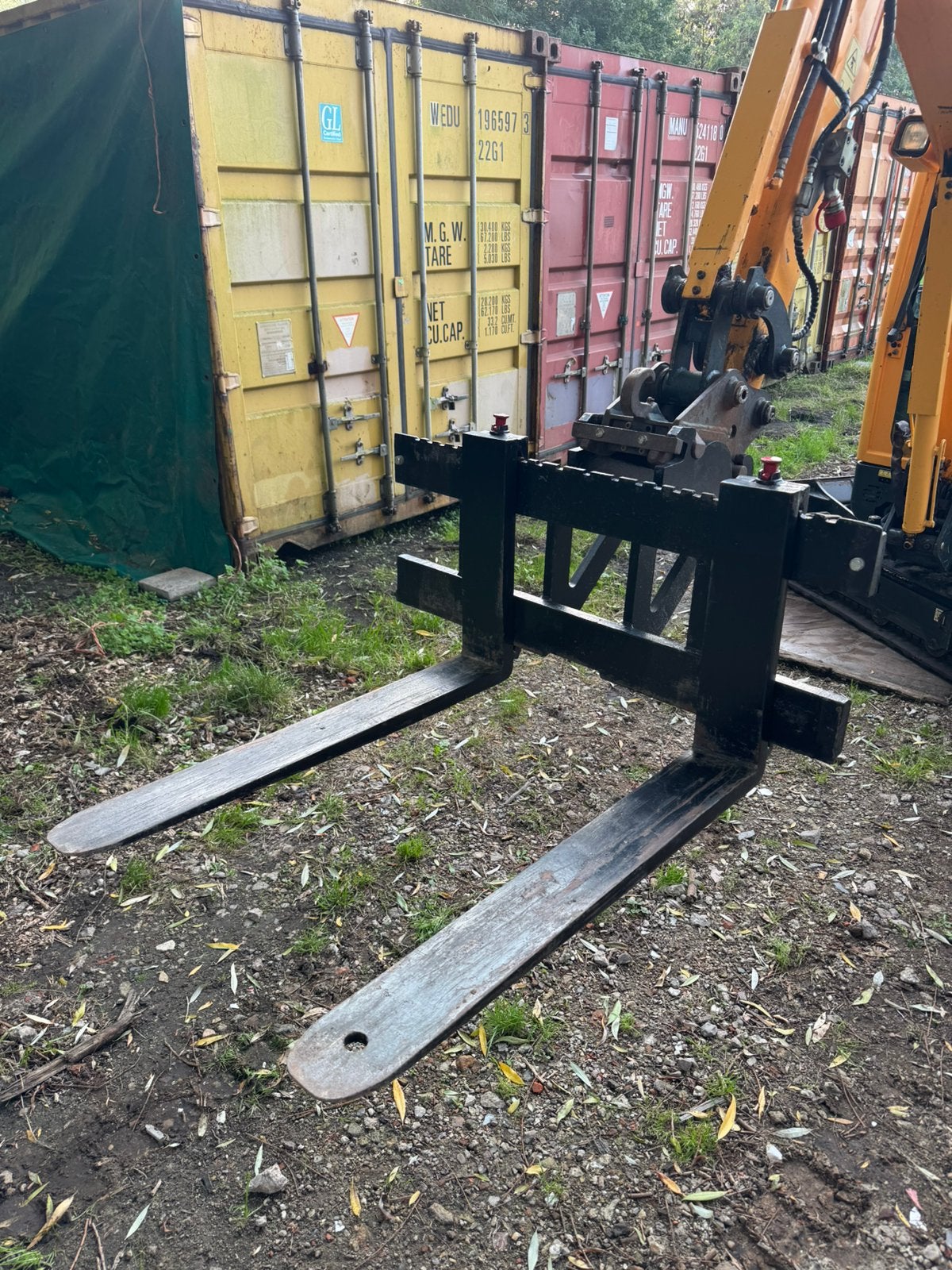 Palletvorken CW05, Ophalen, Zo goed als nieuw, IJzer