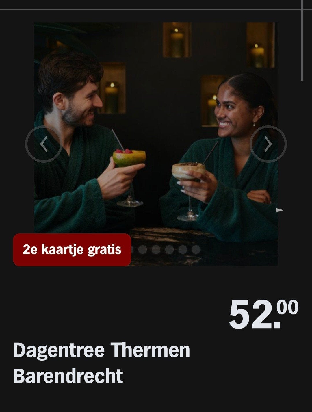 THERMEN BARENDRECHT - Dagentree - 2e kaartje gratis (AH), Tickets en Kaartjes, Overige soorten