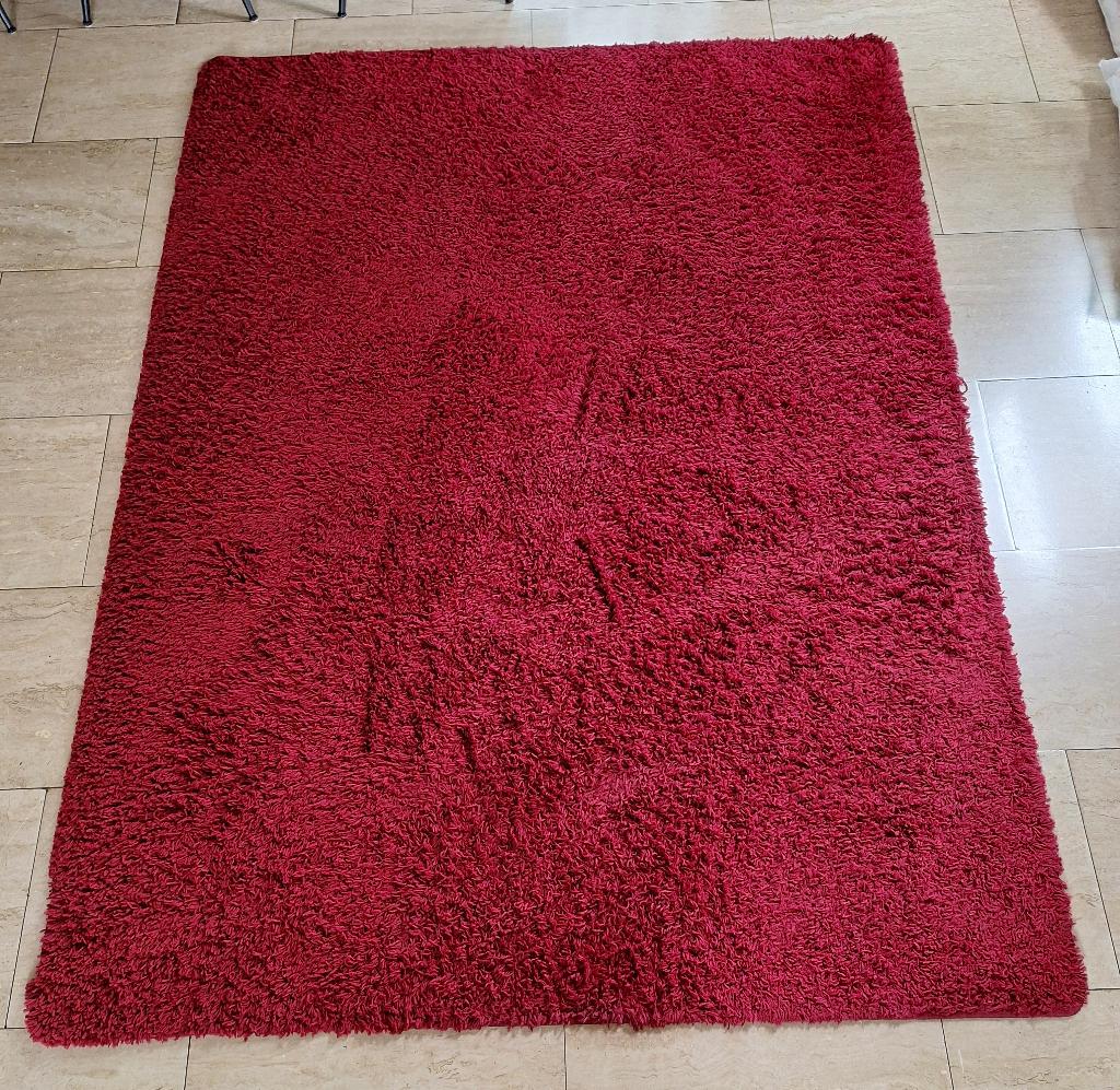 Vloermat Rood, Ophalen, Gebruikt, 200 cm of meer, 50 tot 100 cm