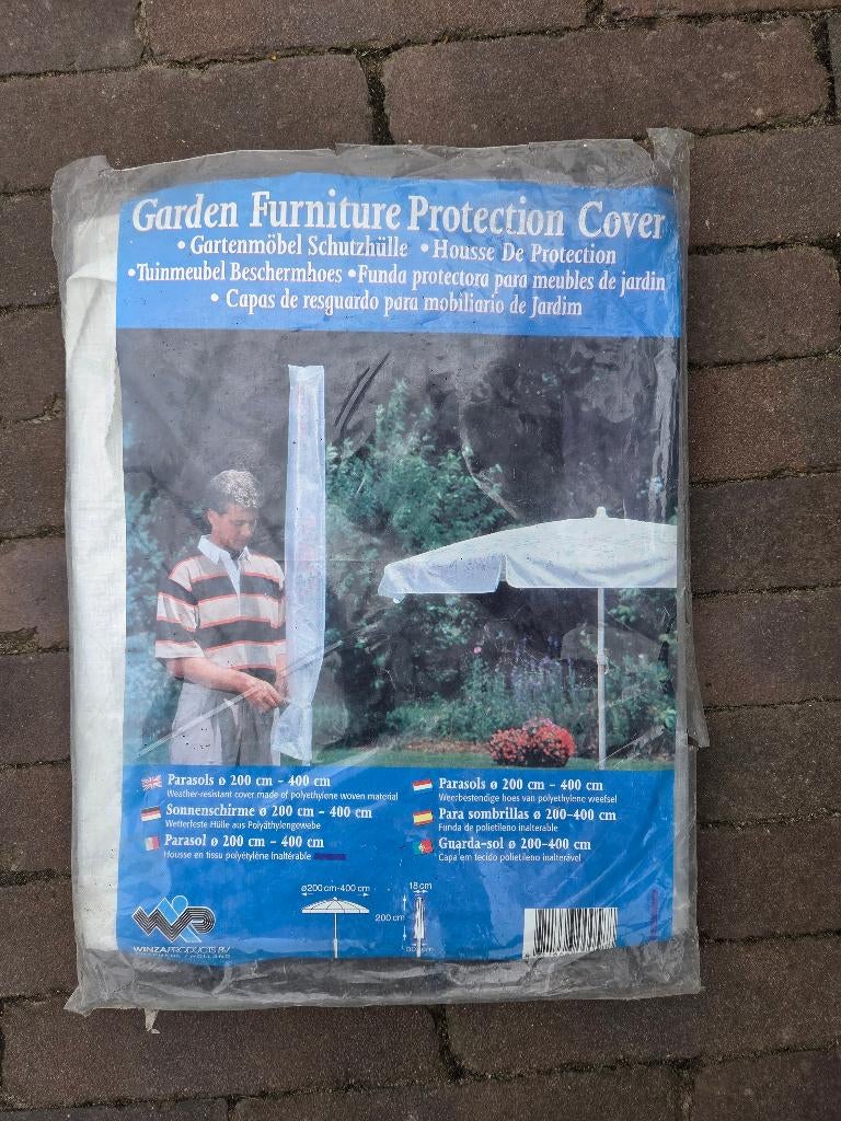Hoes parasol nieuw in verpakking, Tuin en Terras, Ophalen of Verzenden, Nieuw, 3 tot 4 meter, Parasolhoes