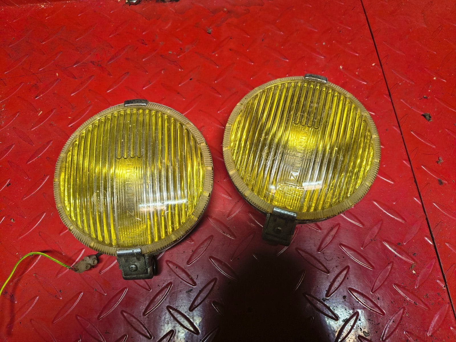 Hella mistlampen, Ophalen, Gebruikt