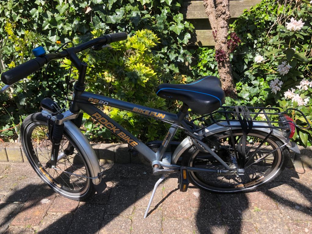 Jongensfiets 20 inch - Rockbike Bike Fun (5-7 jaar), Terugtraprem, Gebruikt, Minder dan 49 cm, Ophalen
