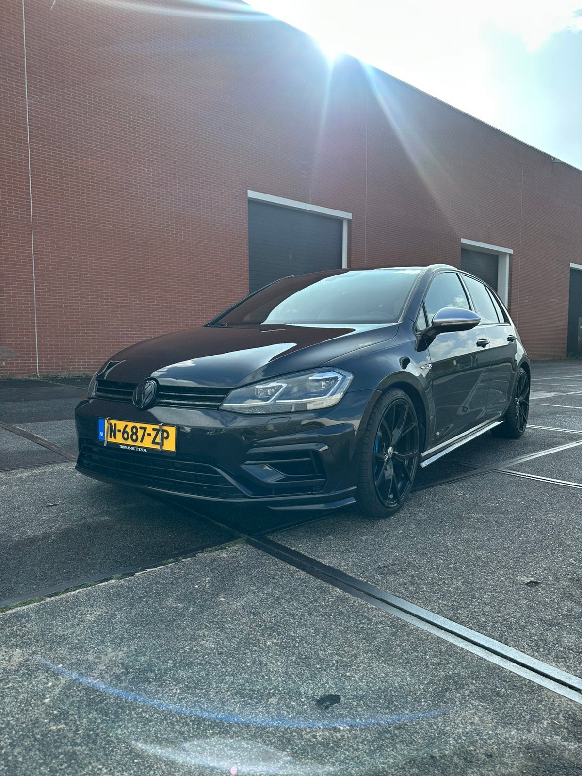 Volkswagen Golf 2.0 AUT 2017 Zwart, Automaat, 4 cilinders, 1984 cc, Zwart