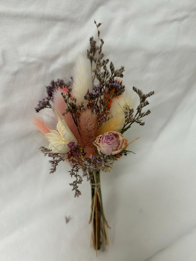 Prachtig corsage met droogbloemen, Ophalen of Verzenden, Nieuw