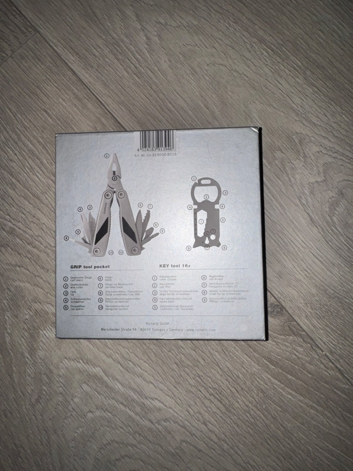 Tool, Ophalen, Zo goed als nieuw