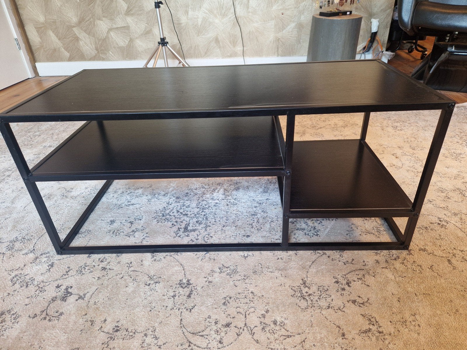 Mooi salontafeltje - Zo goed als nieuw, 100 tot 150 cm, 50 tot 100 cm, Zo goed als nieuw, Rechthoekig