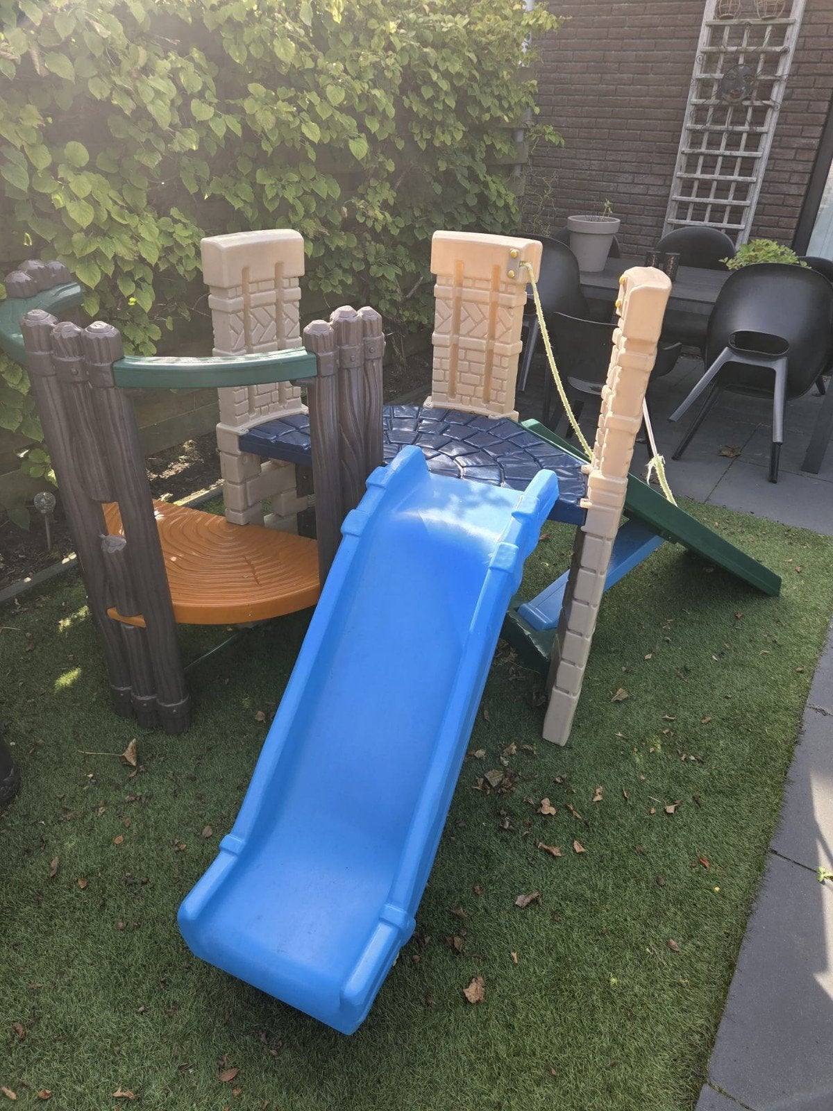 speeltoestel - Little Tikes Klimrek met glijbaan, Ophalen, Glijbaan