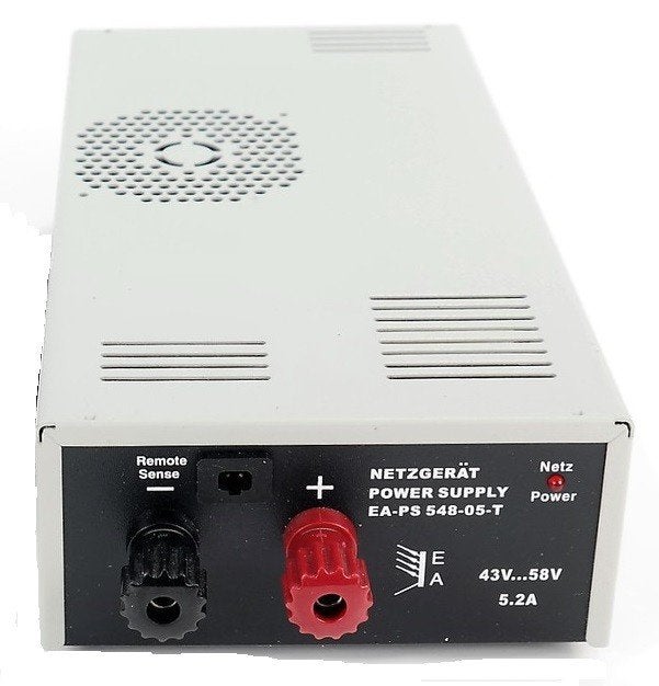 EA Power supply Labovoeding 240V/ AC to 43-58V/DC 5,2A, Doe-het-zelf en Verbouw, Ophalen of Verzenden, Zo goed als nieuw, Elektriciteit