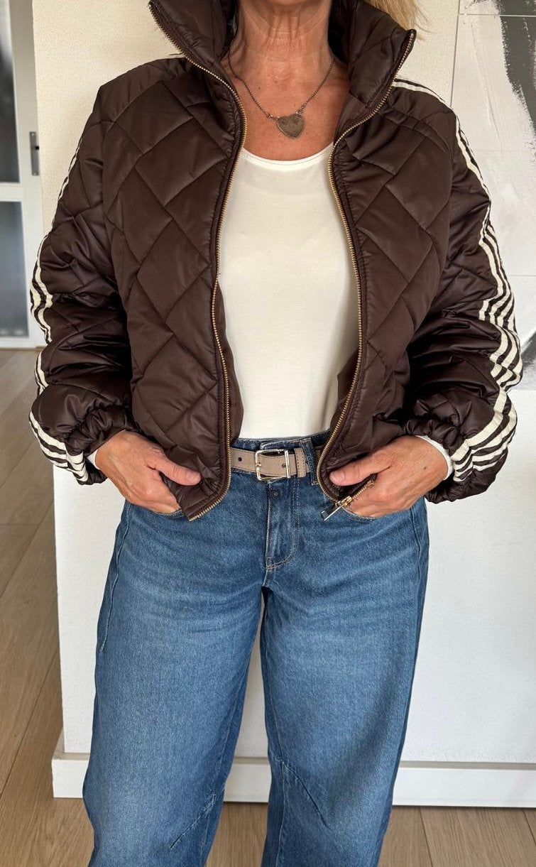Nieuw bomber jack m/l, Ophalen of Verzenden, Nieuw, Maat 38/40 (M), Bruin
