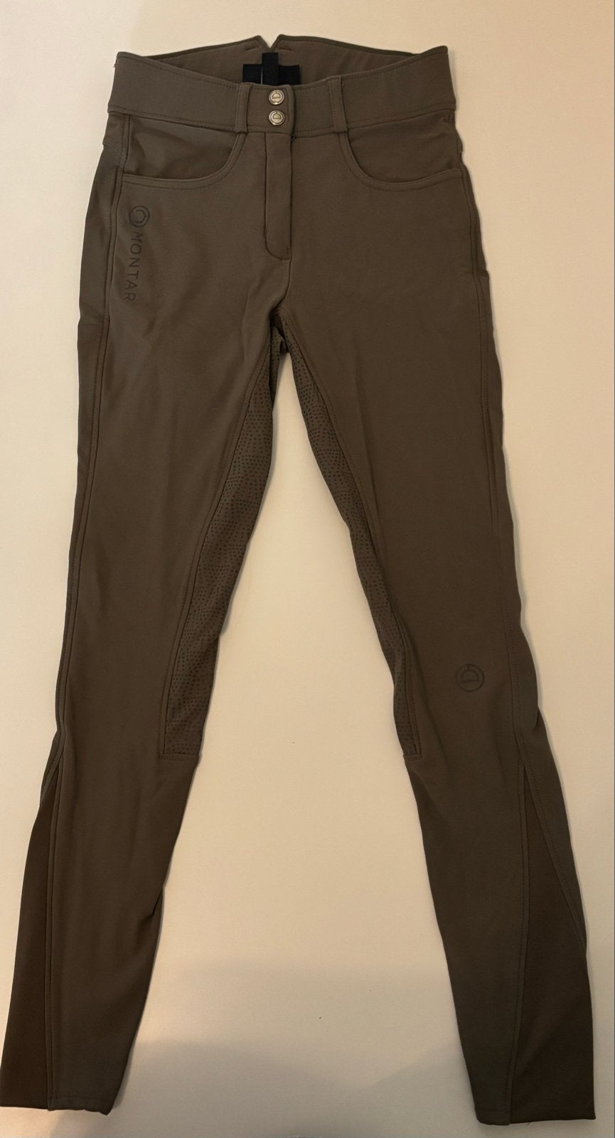 Montar rijbroek maat 34, Bruin, Ophalen of Verzenden, Zo goed als nieuw, Maat 34 (XS) of kleiner