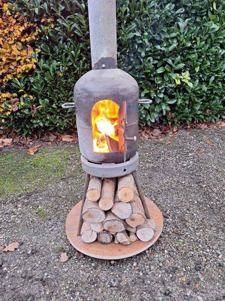 Terraskachel, Ophalen, Gebruikt